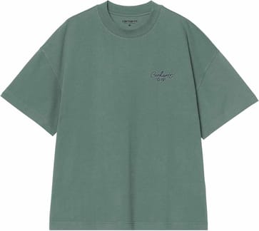 S/S Signature Script T-Shirt Silver Pine / Jupiter