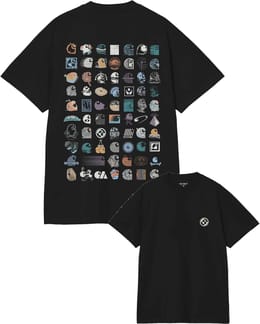 S/S C Logo Archive T-Shirt Black