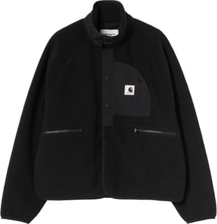 Flynn Fleece Jacket W Black Black