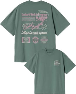 S/S Networks T-Shirt Silver Pine