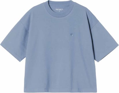 S/S Chester T-Shirt W Gentle Blue