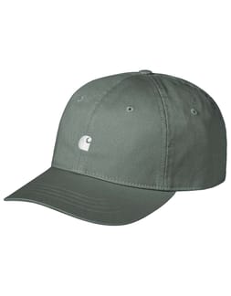 Madison Logo Cap Velvet Green / White
