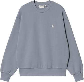 W' Casey Sweatshirt Shady Blue Silver
