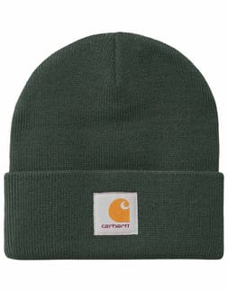 Short Watch Hat Dark Scarab