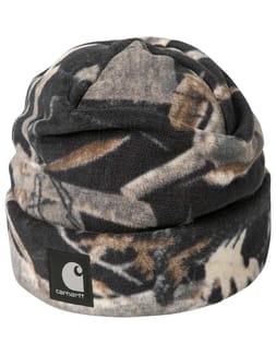Blevin Beanie Camo Feather Tree Black