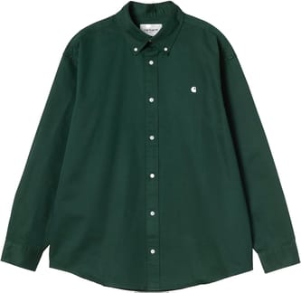 L/S Og Madison Shirt Dark Scarab