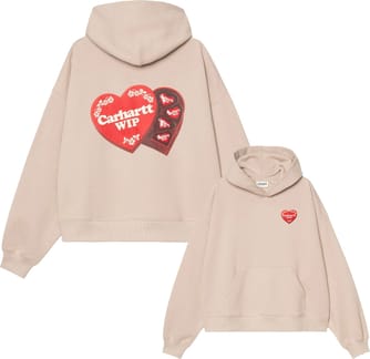 W' Hooded Hartt Case Sweat Fleur De Sel