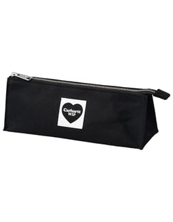 Heart Pencil Case Black