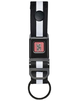 Mini Buckle Keychain Black