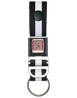 Mini Buckle Keychain Chrome