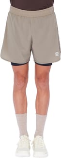 Supershort 2 In 1 Men Short Fossil