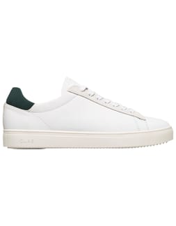 Bradley White Leather Dark Forest