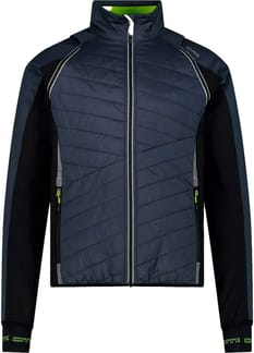 Man Unlimitech Hybrid Jacket Titanio Nero