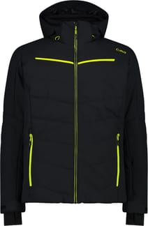 Man Jacket Zip Hood Nero
