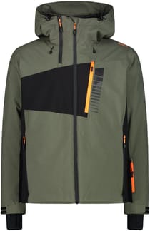 Man Jacket Fix Hood Olive