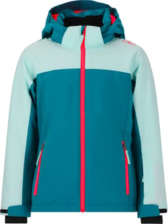 Kid G Jacket Snaps Hood Teal