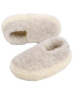Slippers Siberian Light Grey