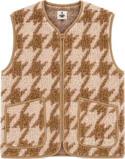 Vest Pepitko Ultralight Pattern Camello Houndstooth