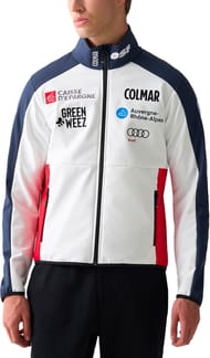 Men Softshell France White Navy Bright Red