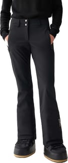 Ladies Softshell Ski Pants Black