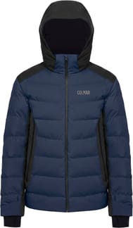 Mens Ski Jacket Ski Easy On Navy Blue Black