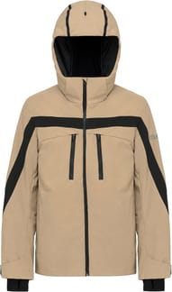 Mens Ski Jacket Ski Traditional Crumble Crumble Black