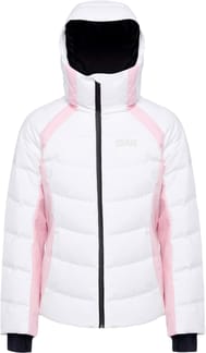 Ladies Down Jacket Ski Shaping White Tulle