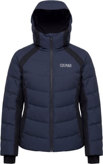 Ladies Down Jacket Ski Shaping Navy Blue Black