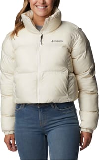 Puffect™ Cropped Jacket Chalk