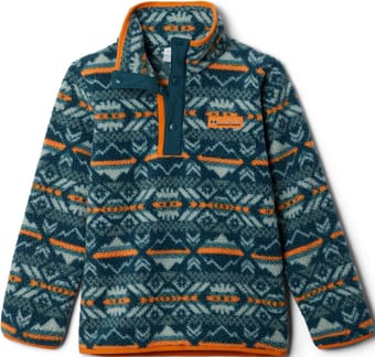 Helvetia™ Half Snap Fleece Night Wave Checkered Peaks Metal