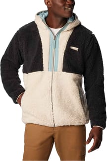 Backbowl™ Sherpa Hoodie Black Dark Stone