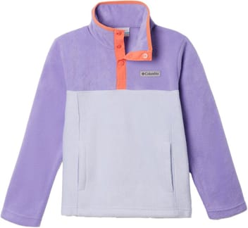 Steens Mtn™ II 1/4 Snap Fleece Pull-Over Snowdrift, Paisley Purple