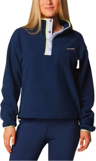 Helvetia™ II Cropped Half Snap Fleece Collegiate Navy