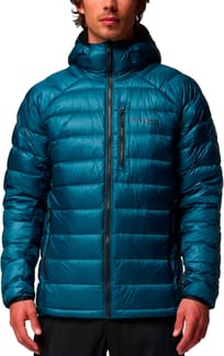 Arctic Crest Down Hooded Jacket Everblue