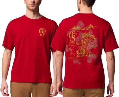CSC Heritage Graphic Tee Red Dahlia Heritage Mini