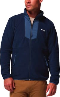 Sequoia Grove Full Zip Fleece Collegiate Navy Dark Mtn