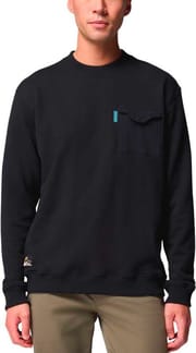 High Cascades French Terry LS Black