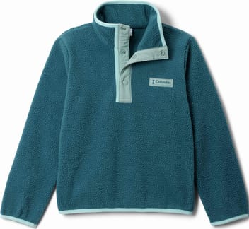 Helvetia II Half Snap Fleece Everblue Crushed Blue