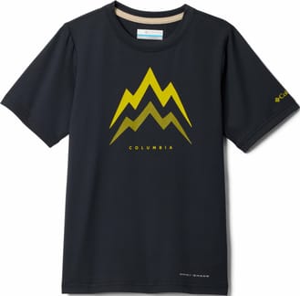 Tech Trail Utility SS Graphic Crew Black Energetic