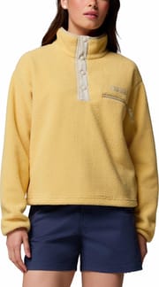 Helvetia II Cropped Half Snap Fleece Sand Dune Dark Stone Ancnt Fssl