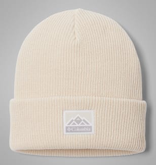Whirlibird Cuffed Beanie Chalk Mountains