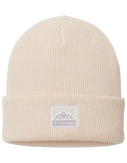 Whirlibird Cuffed Beanie Chalk Mountains