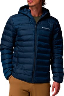 Lake 22 II Down Hooded Jacket Collegiate Navy