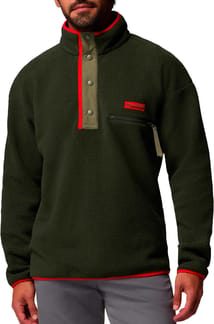 Helvetia II Half Snap Fleece Greenscape