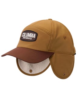 Landroamer Ear Flap Cap Delta Tobacco Working Badge