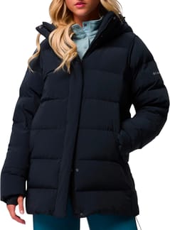 Amaze Puff Mid Hooded Jacket Black