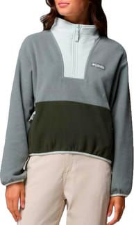 Sequoia Grove II Half Zip Fleece Sedona Sage Greenscape Tea Light
