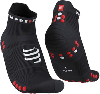 Pro Racing Socks V4.0 Run Low Black/Red