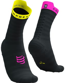 Pro Racing Socks v4.0 Ultralight Run High Safe Yellow/Neo Pink