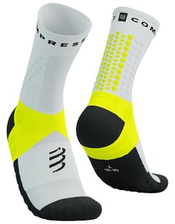 Ultra Trail Socks V2.0 White/Safe Yellow